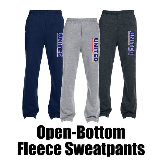 Fleece Sweatpants (Open Bottom)