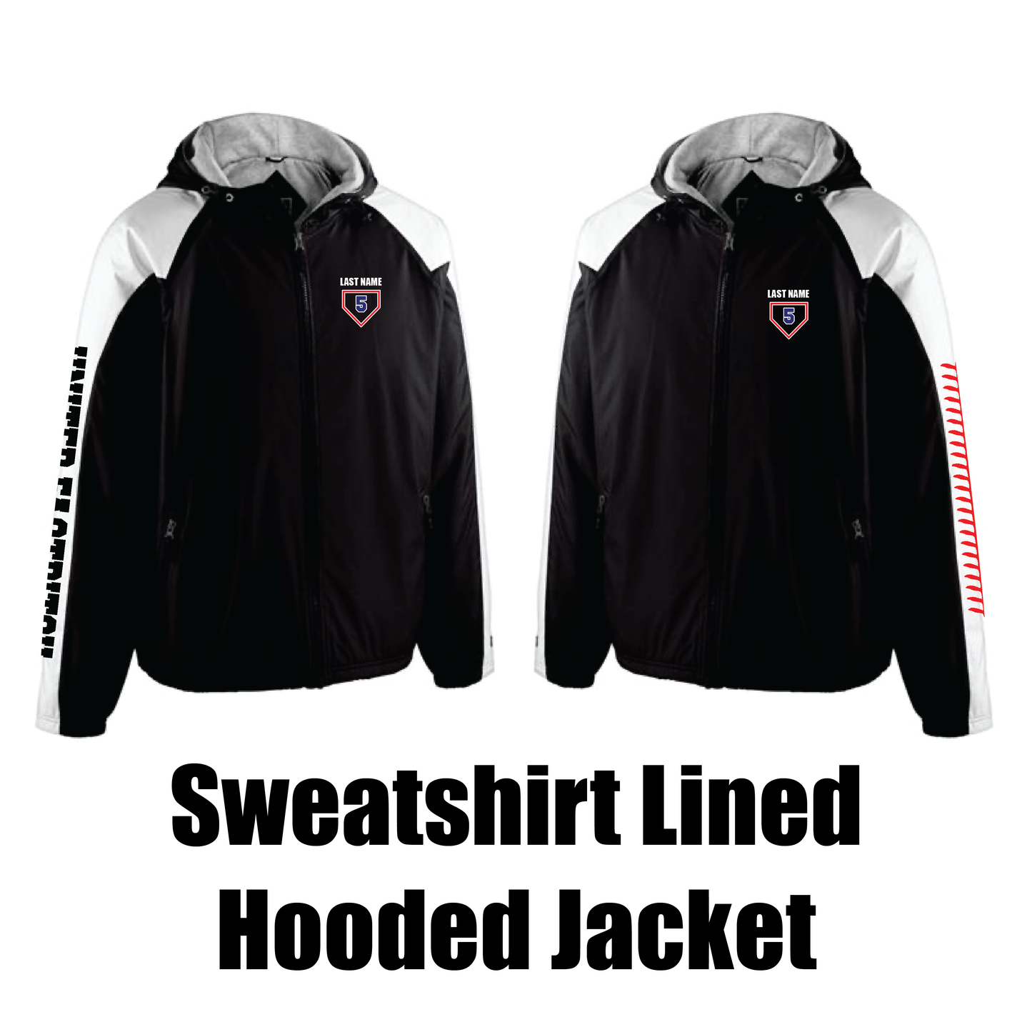 Sweatshirt Lined Hooded Jacket